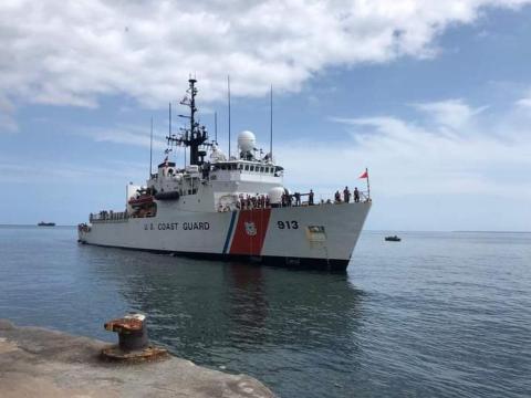 US coastguard cutter, Mohawk