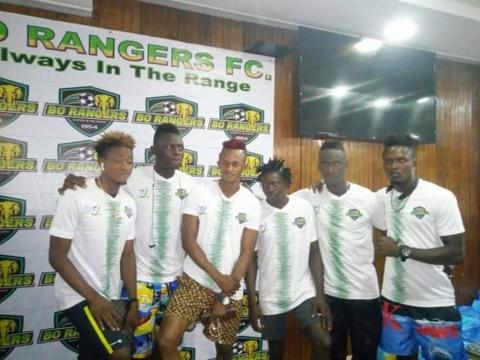 The six new players of Bo Rangers