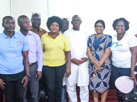 Cross section of the trade unionists and the labour minister