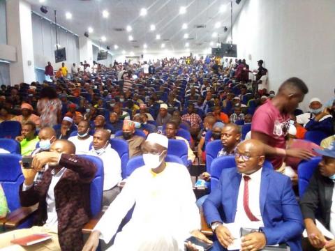 Traders at the meeting with the tax authority
