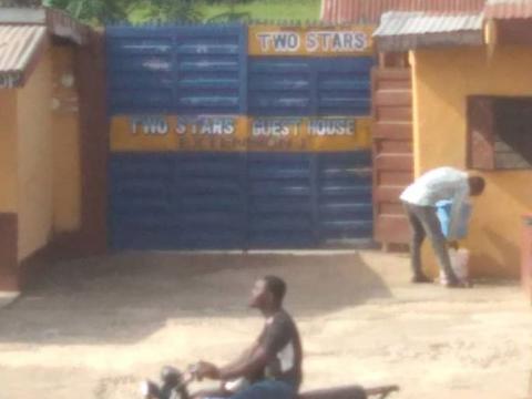 A hotel holding quarantined people in Bo