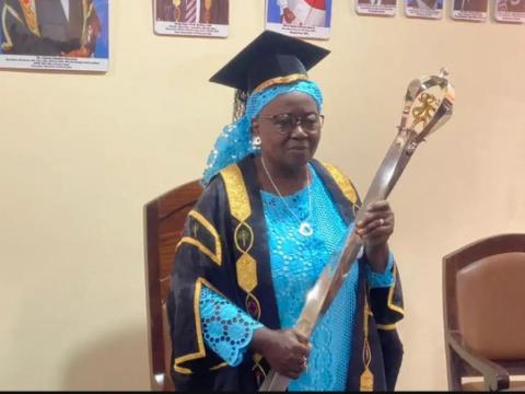 PC Dr. Margaret Catherine Baio-Gbanie IV, Chancellor, USL