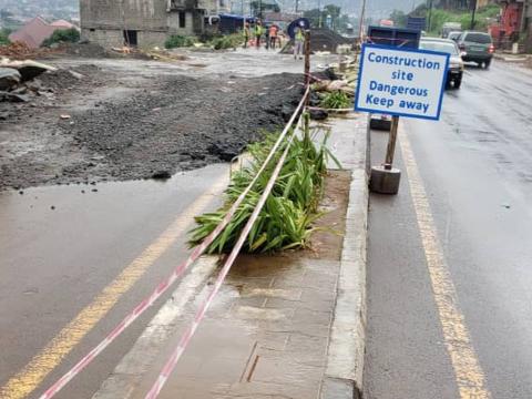 Wellington-Masiaka highway under renovation