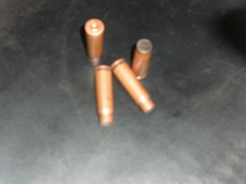 Soke of the spent bullets fired by police